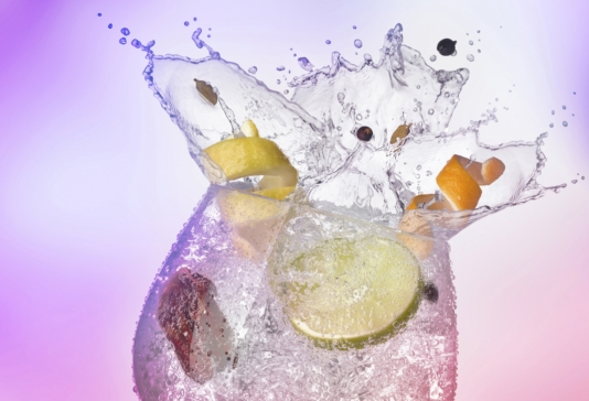 fotografia bebida tonica splash frutas eva casado