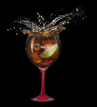 Fotografía Bebidas Splash Bacardi