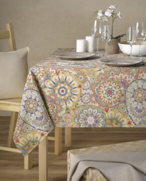 fotografia hogar textil mantel mesa alejandria menaje eva casado