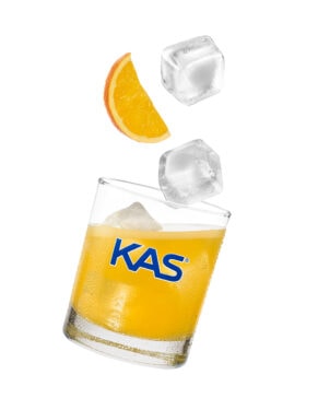 fotografia publicidad kas naranja caida eva casado